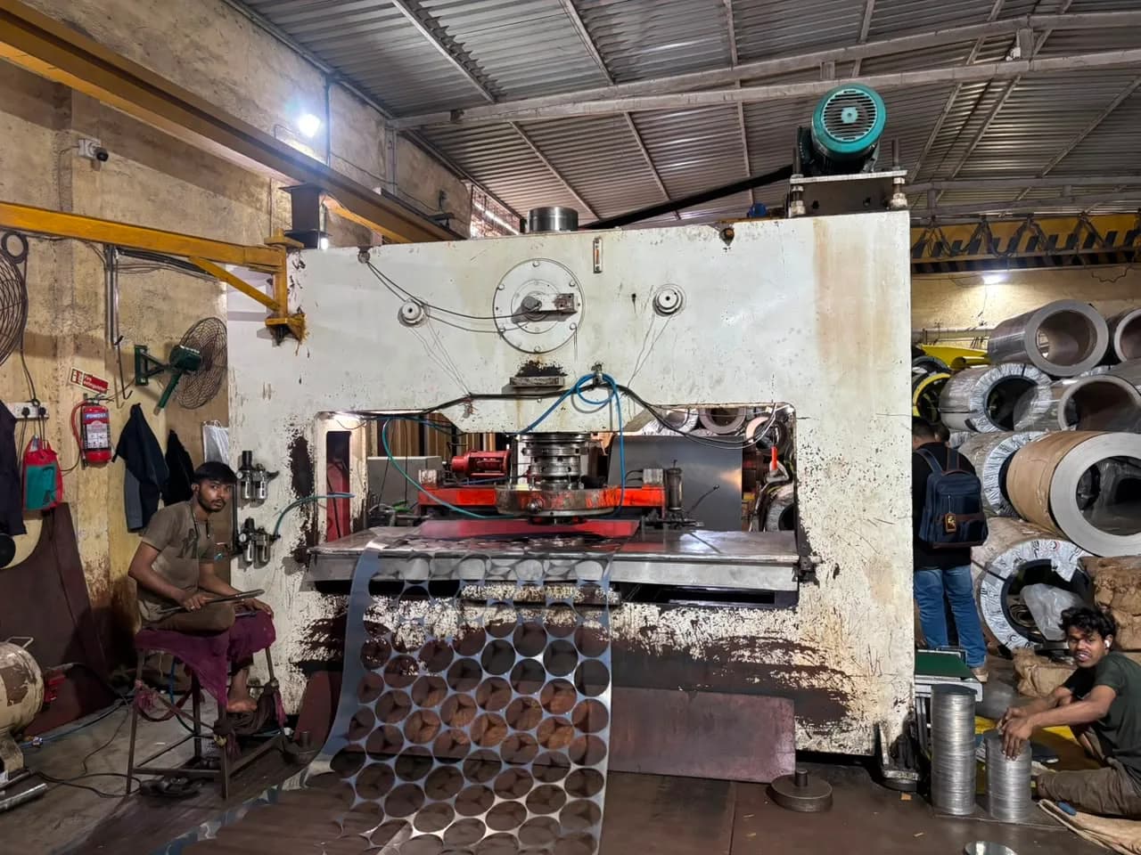 Priti Metal Works workshop, photo 3